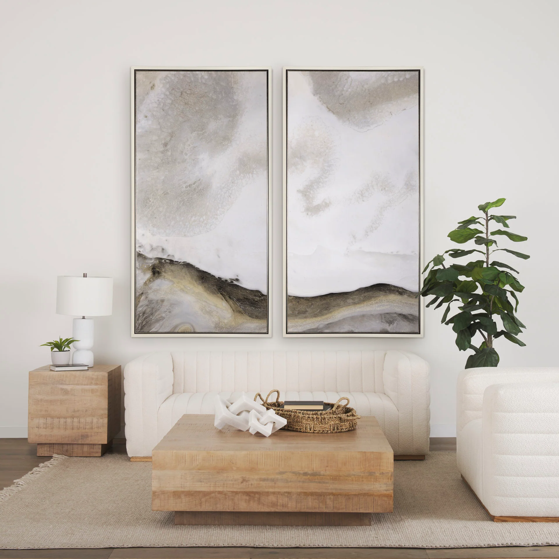 Aero Square Plinth Coffee Table - Image 2