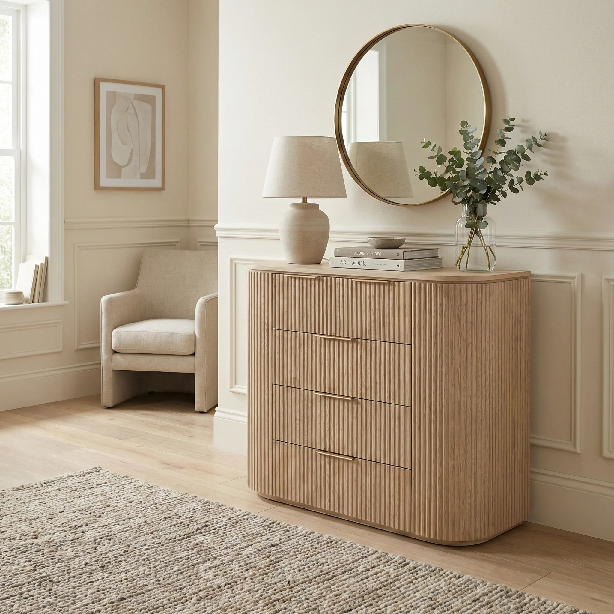 Arden Oak Dresser - Image 7