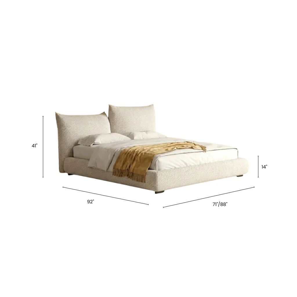 Blooming Embrace Bed Frame (Queen/King) - Image 3