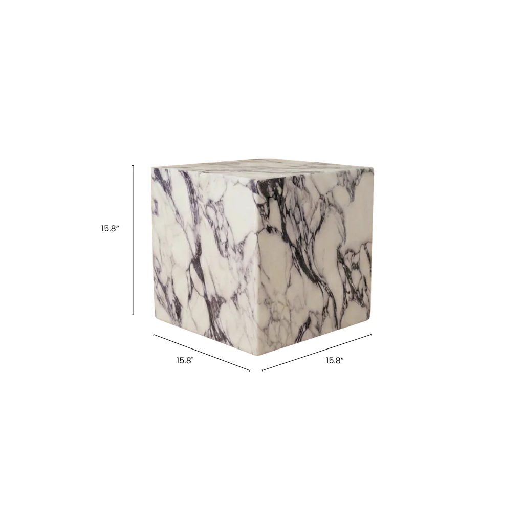 "Bulgari Charm" Square Side Table - Image 6