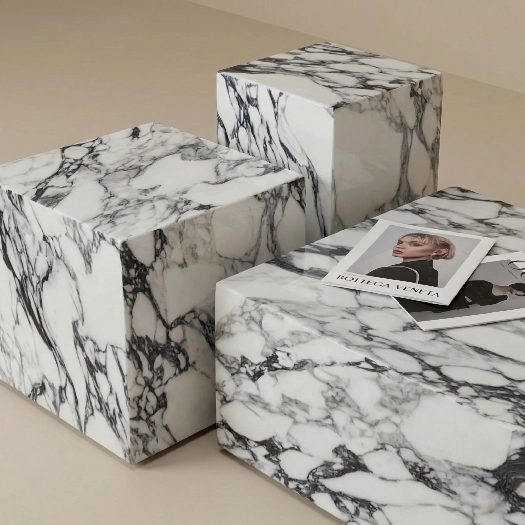 "Bulgari Charm" Coffee Table Set - Image 5