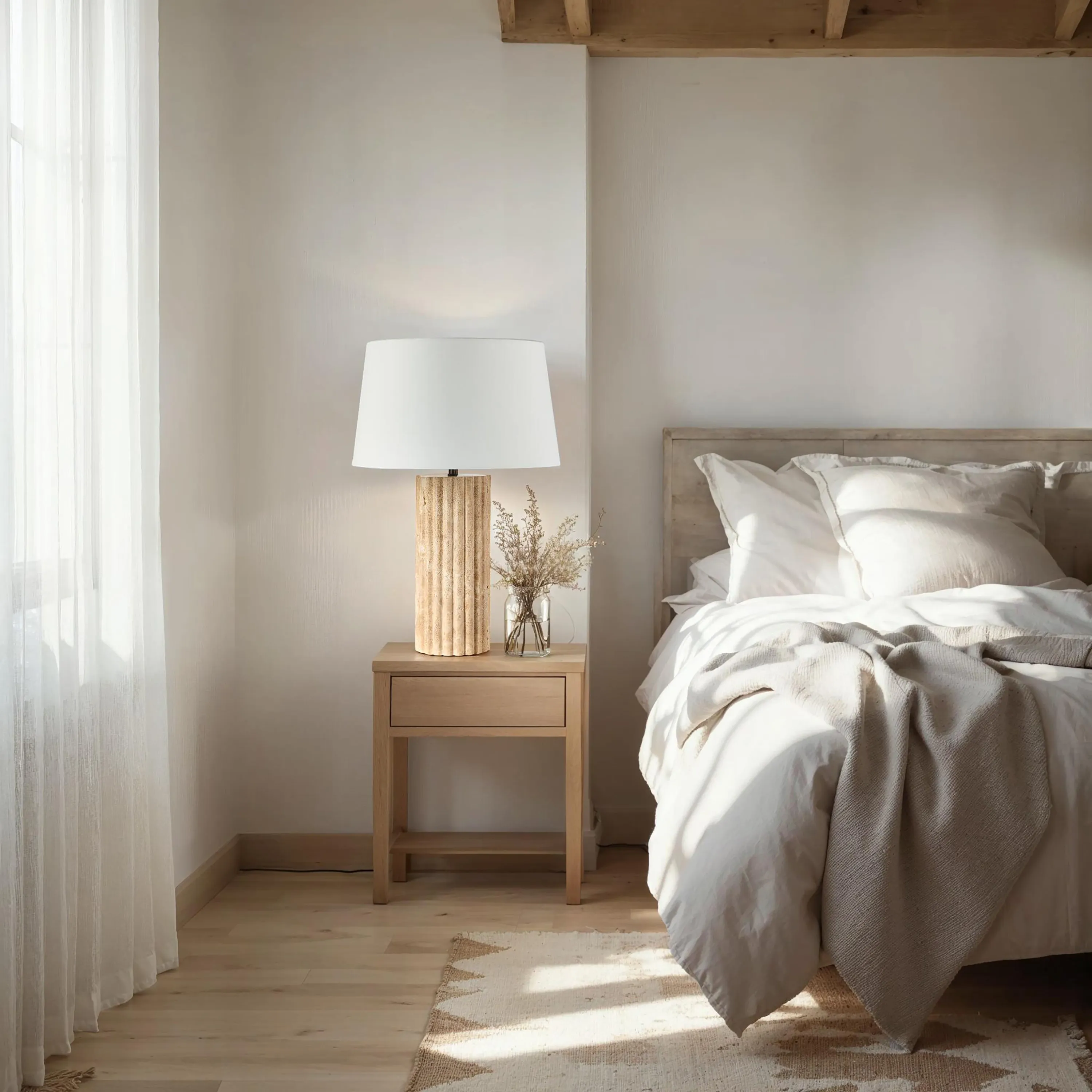 Callisto Travertine Table Lamp - Image 3