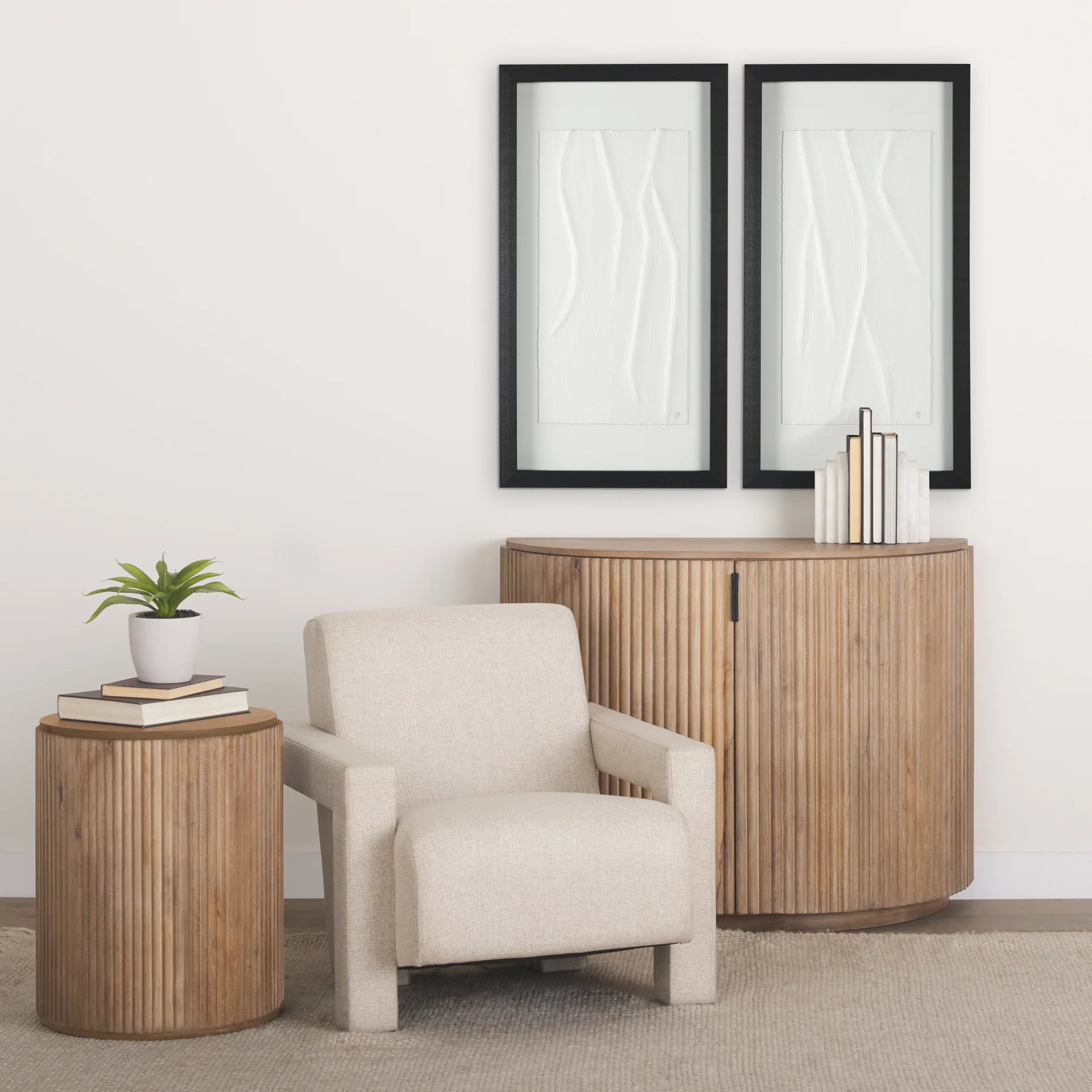 Eleanor Mango Wood Accent Cabinet 42" - Image 11