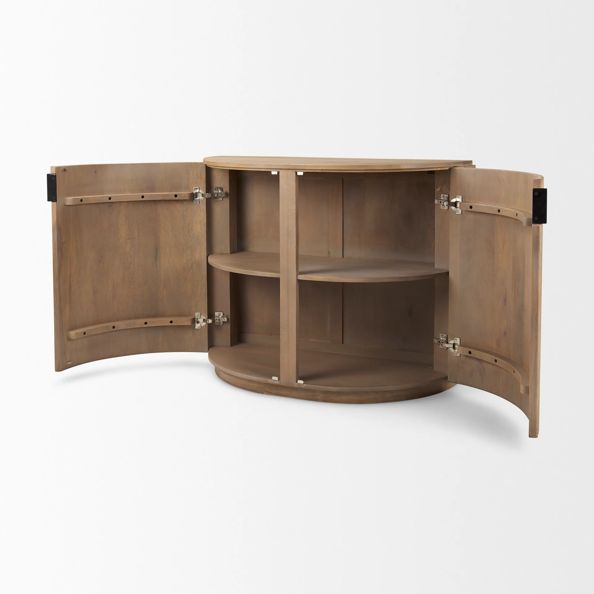 Eleanor Mango Wood Accent Cabinet 42" - Image 15