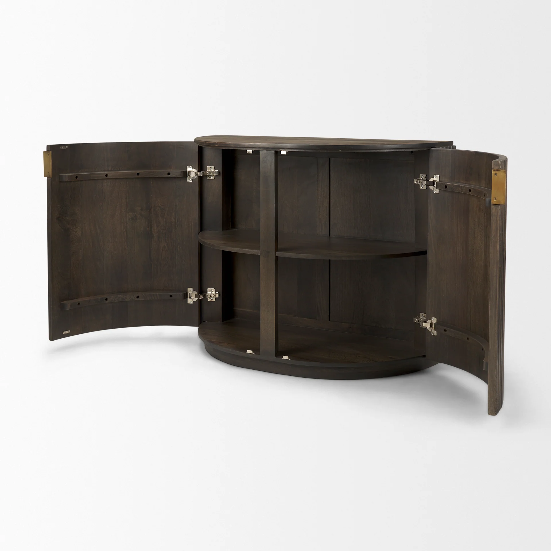 Eleanor Mango Wood Accent Cabinet 42" - Image 6