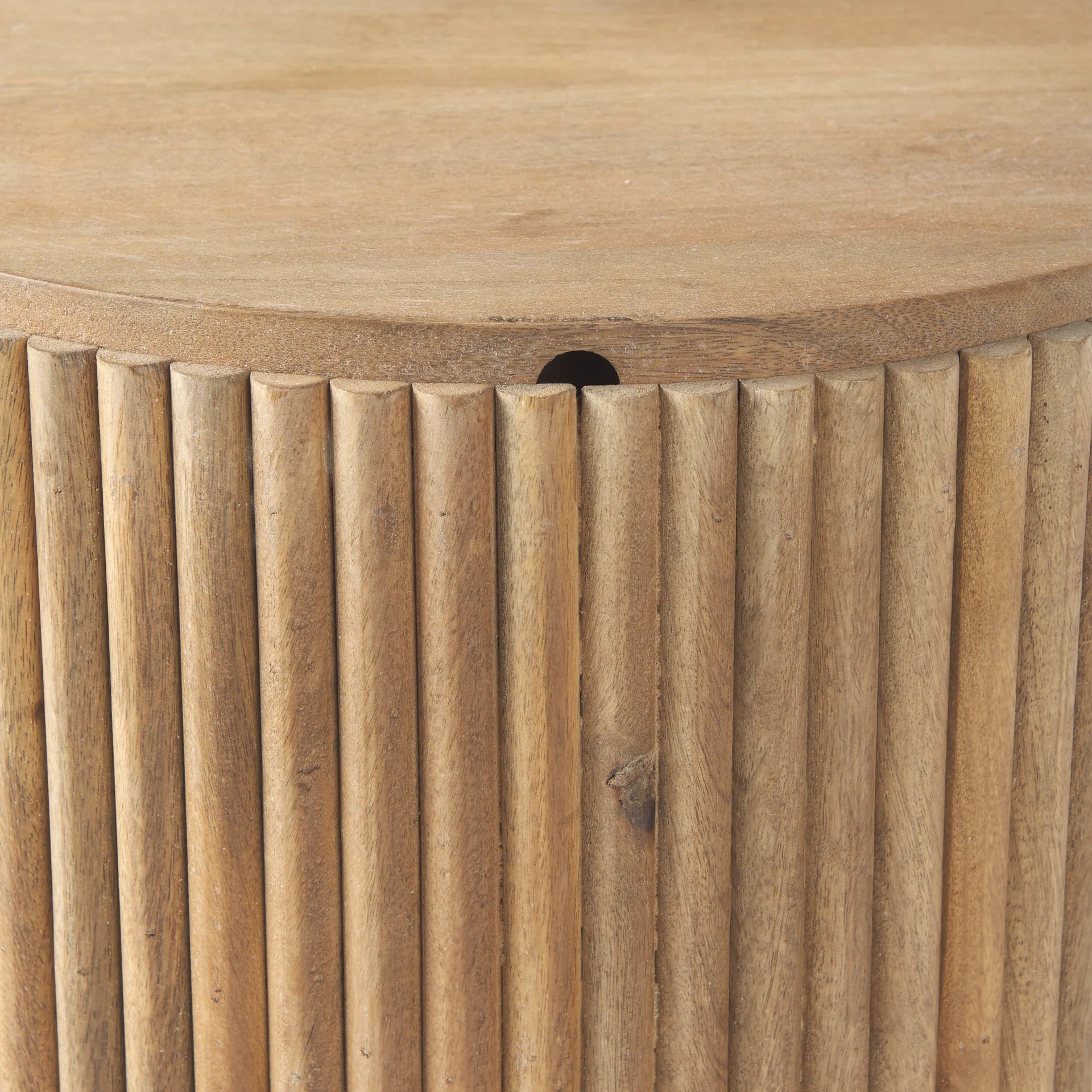 Eleanor Mango Wood Side Table - Image 3