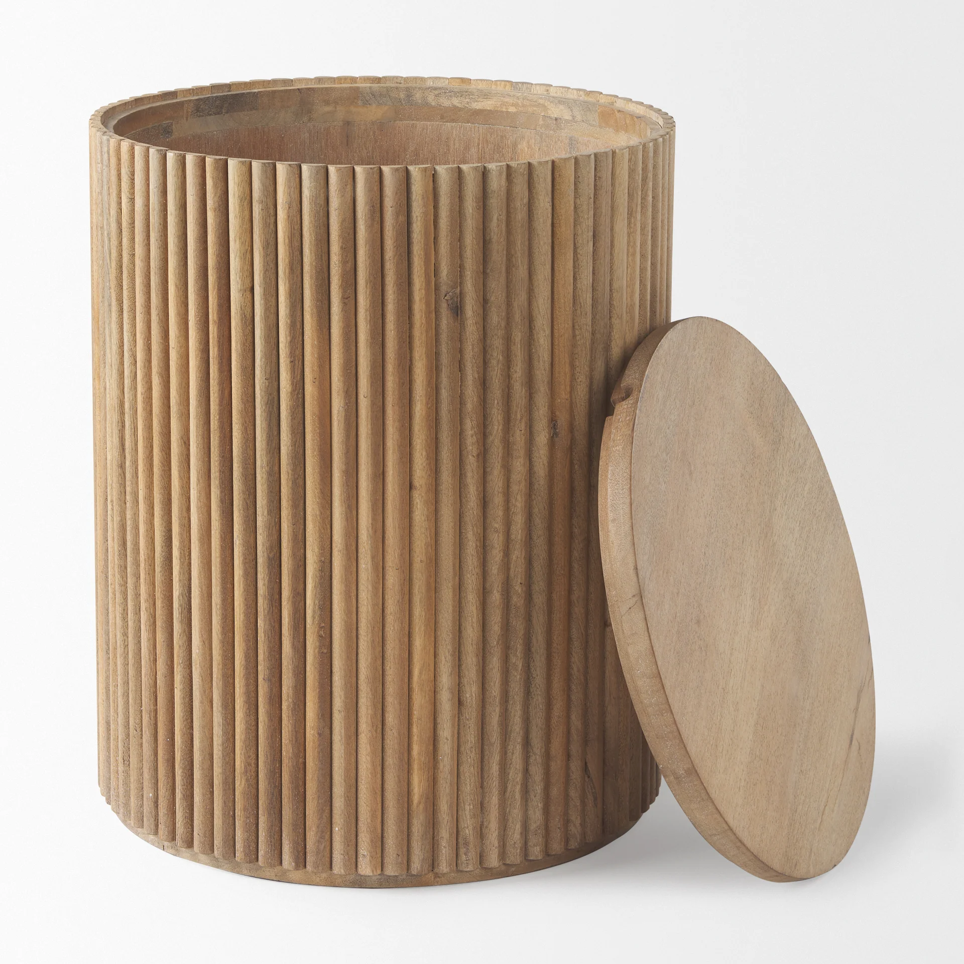 Eleanor Mango Wood Side Table - Image 4