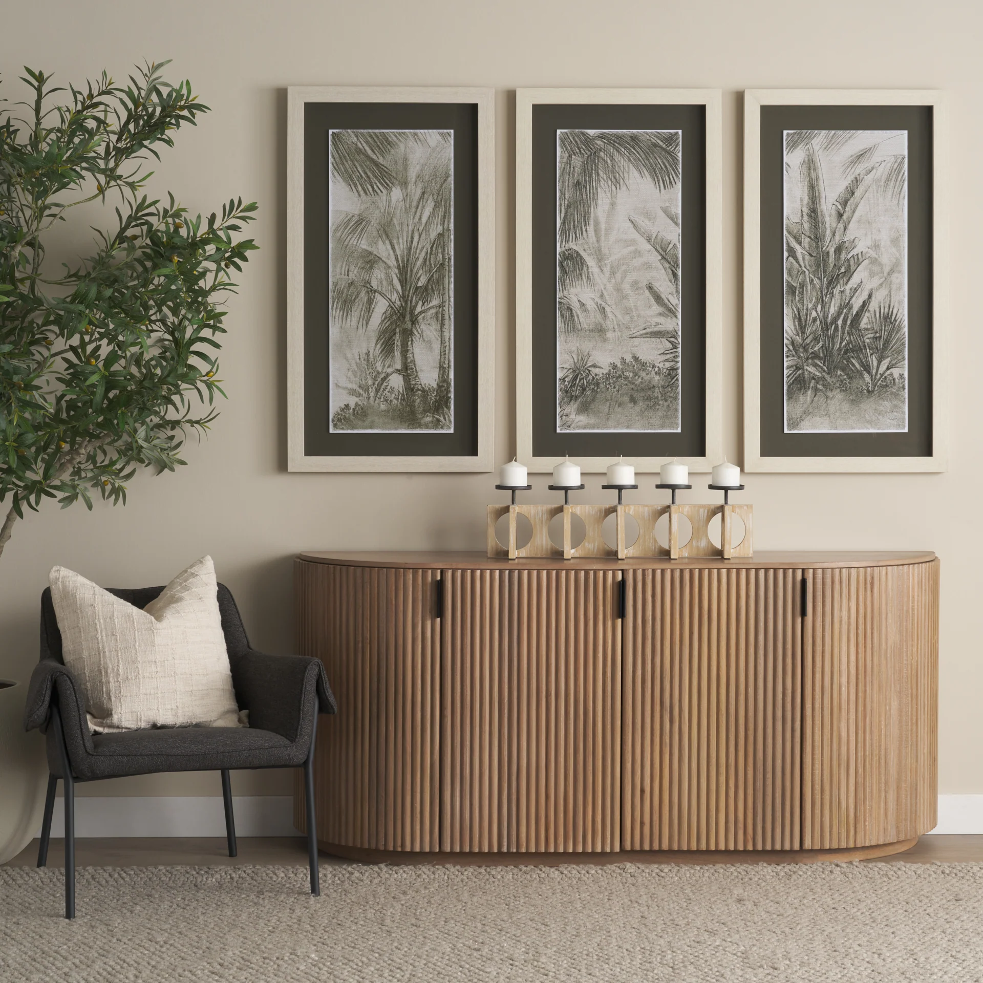 Eleanor Mango Wood Sideboard 72" - Image 10