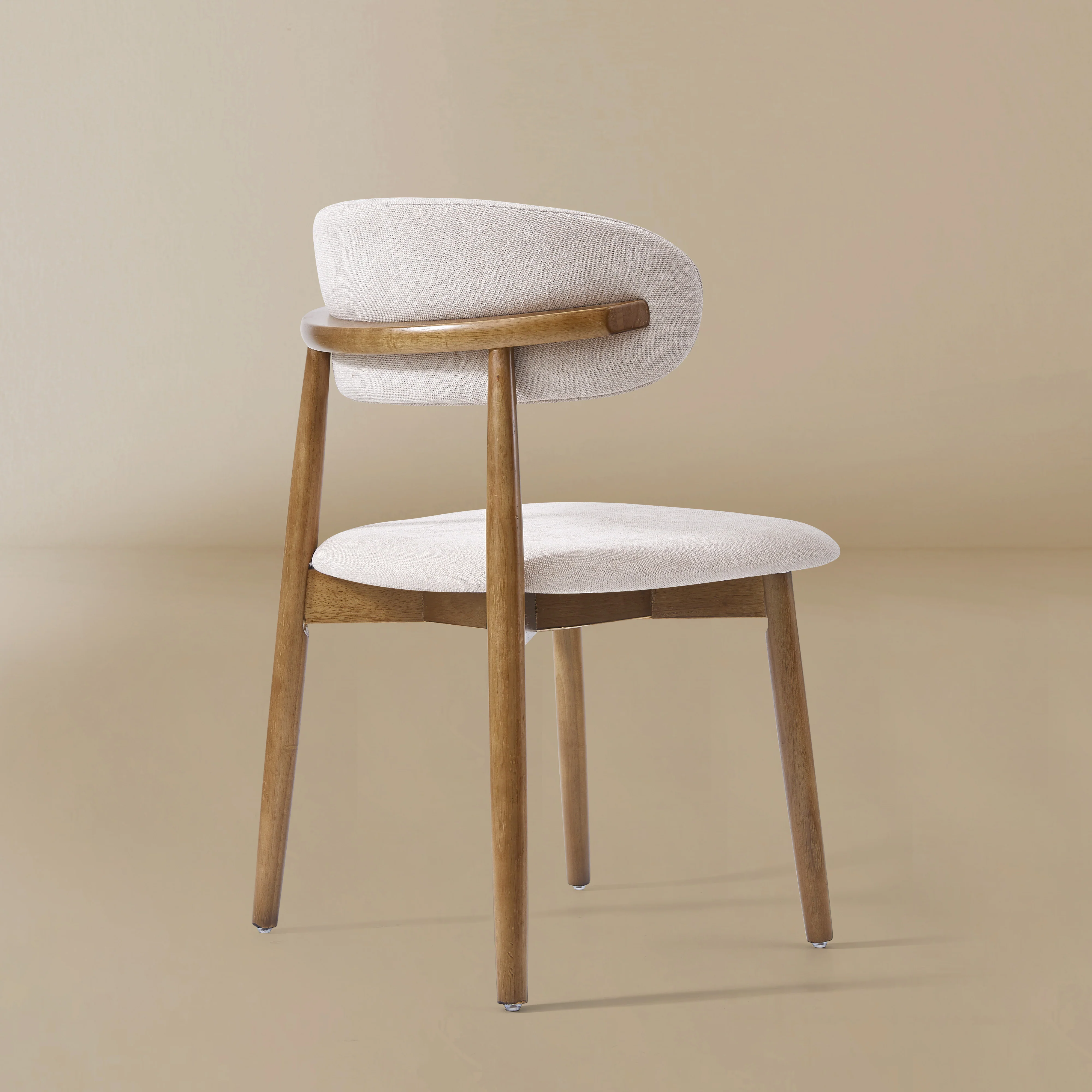 Linen Ash Wood Dining Side Chair (Set of 2) - Image 6