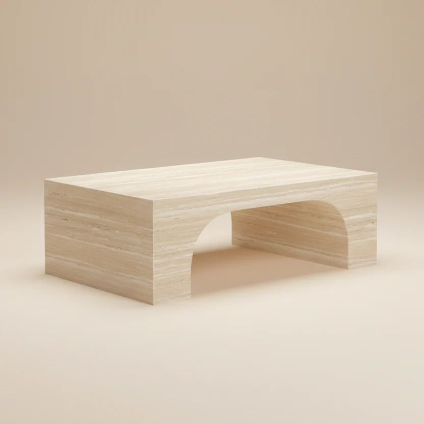 Elio Travertine Coffee Table Set - Image 4