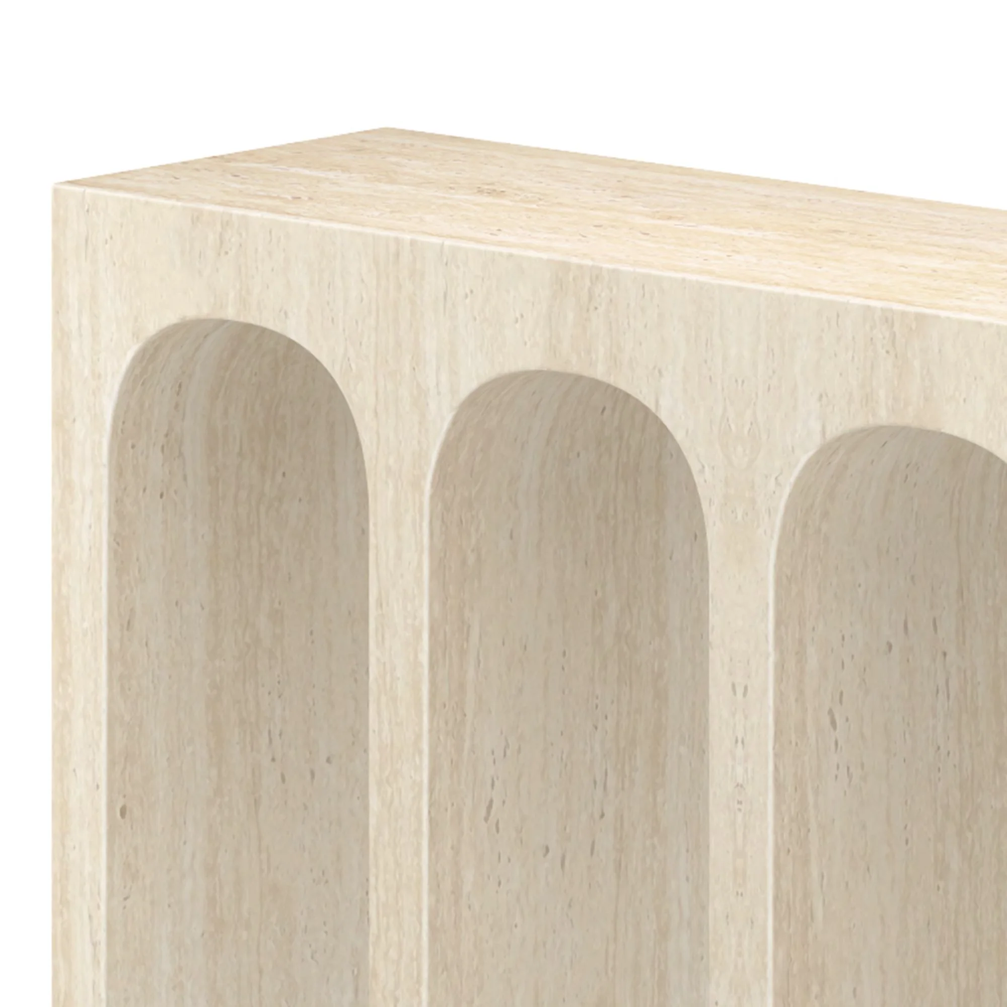 Elio Travertine Console Table - Image 3