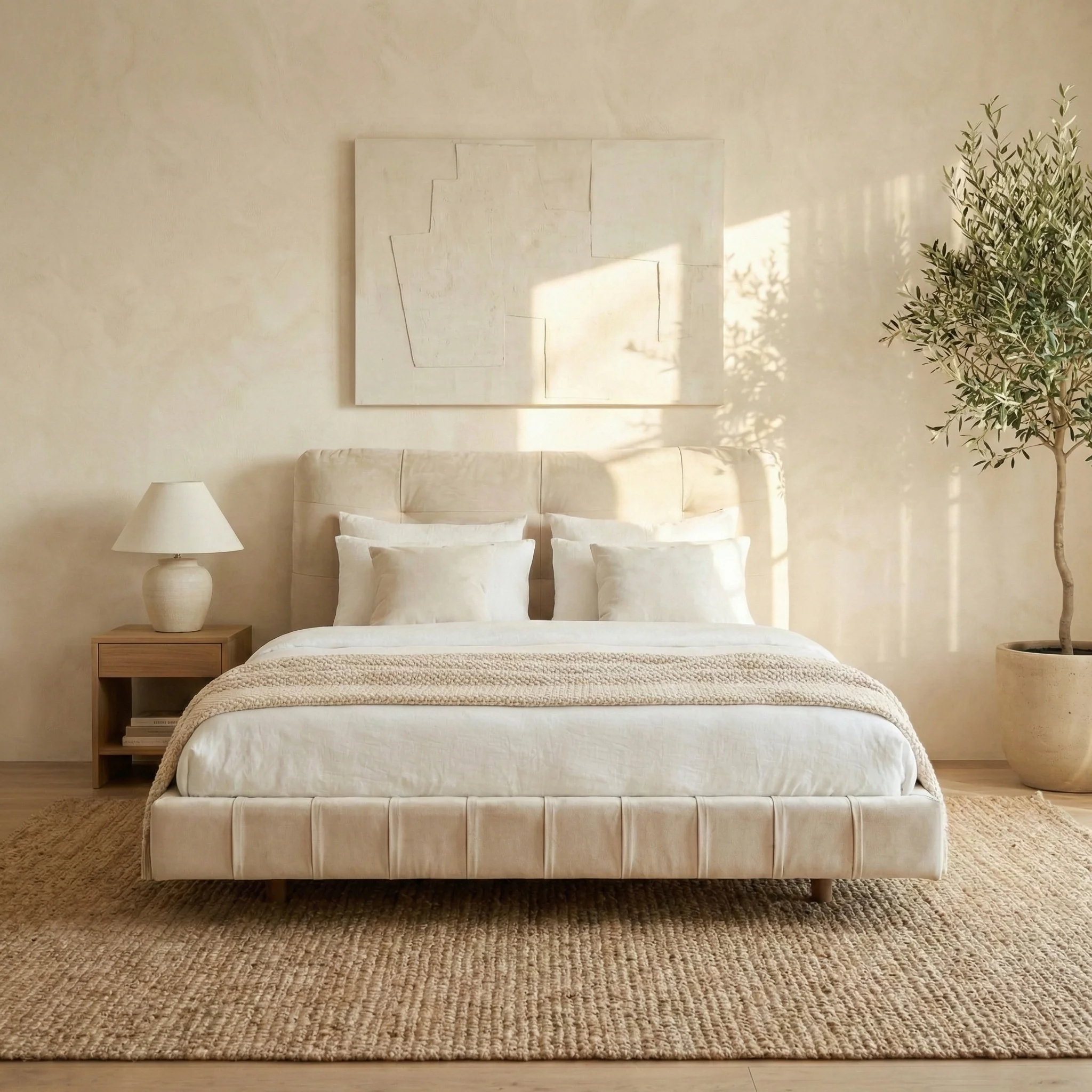 Floating Platform Bed Frame (Queen) - Image 3