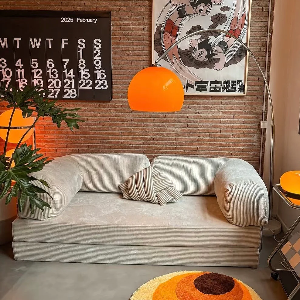 Goldenhour Acrylic Adjustable Arc Floor Lamp with Marble Base - Image 3