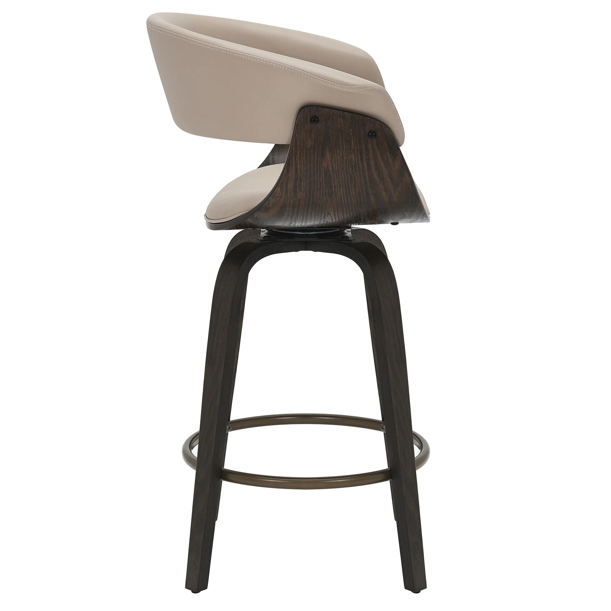 Halo Counter Stool with Swivel Seat (Set of 2) - Image 5
