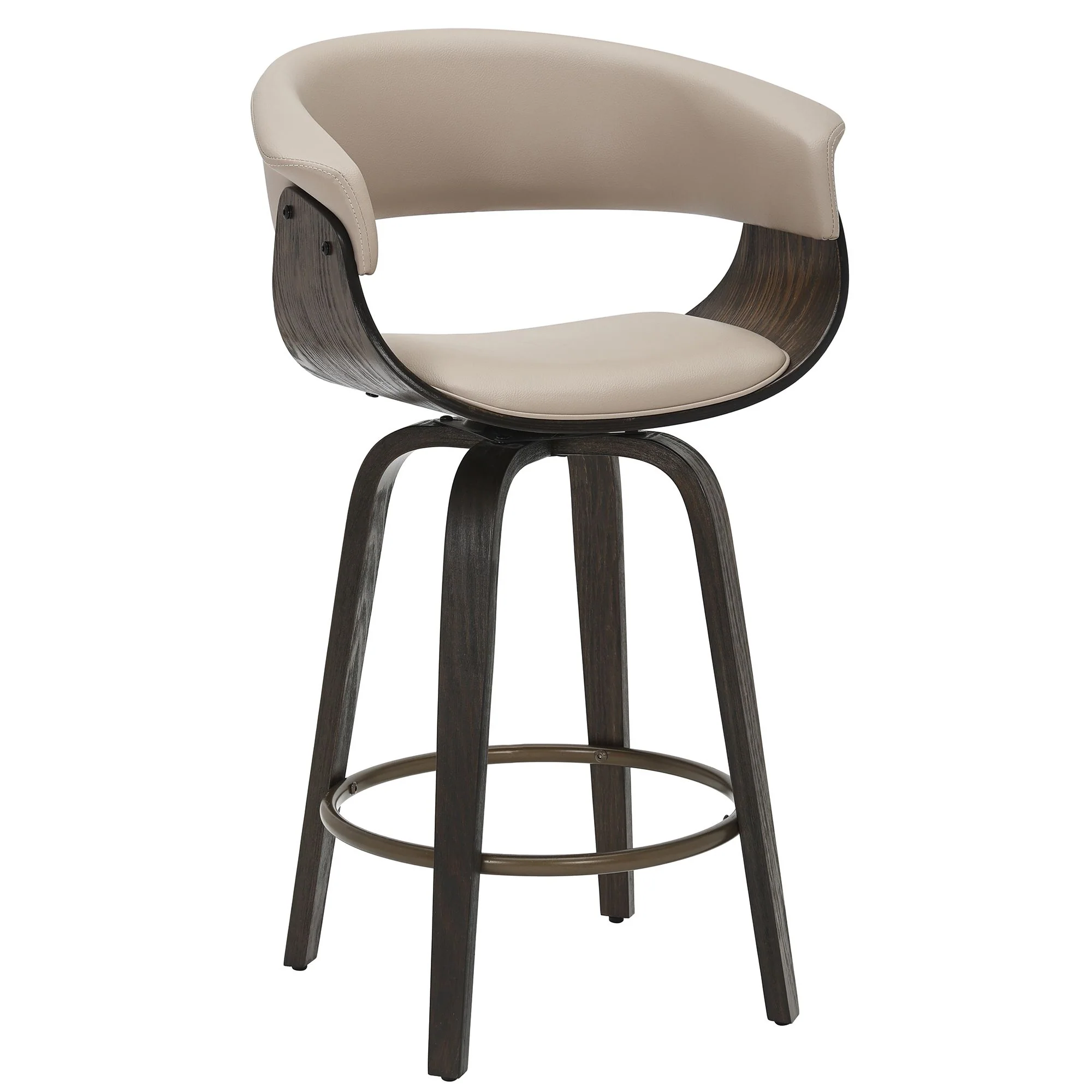 Halo Counter Stool with Swivel Seat (Set of 2) - Image 6