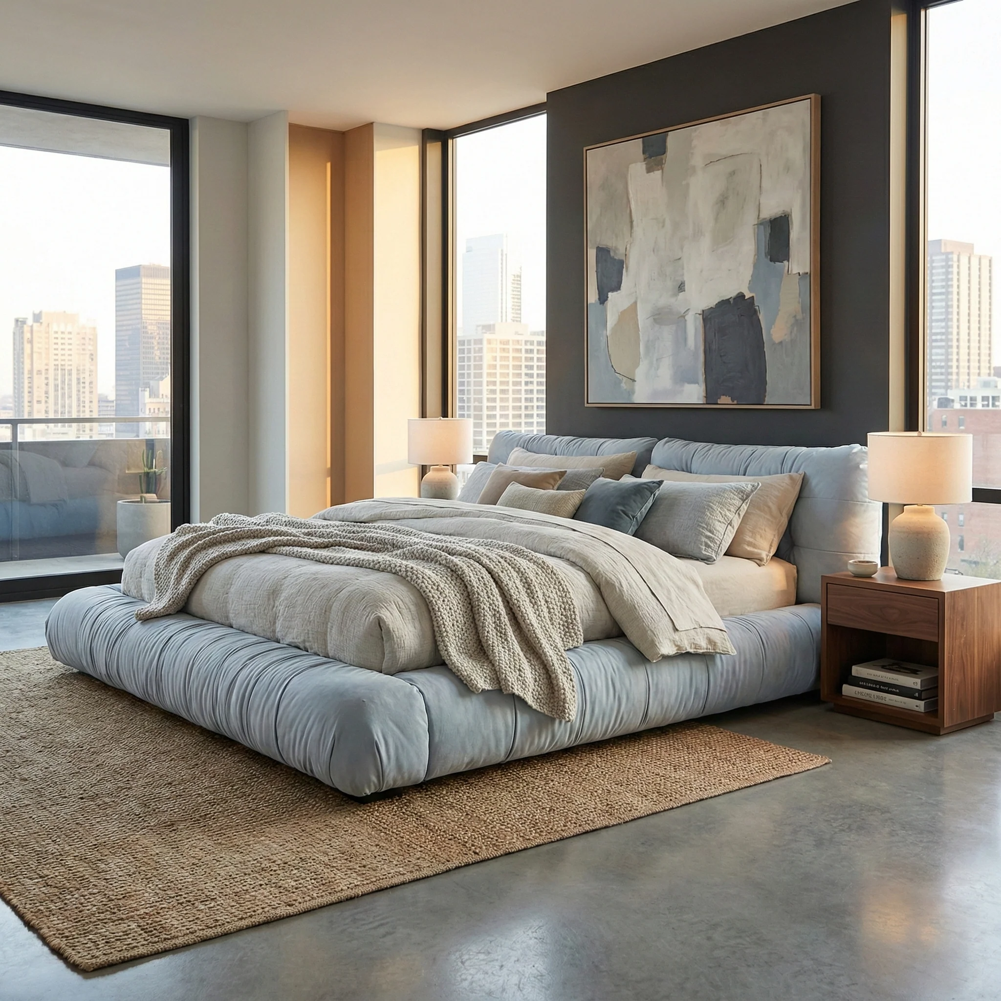 Italian-style Cloud Bed (Queen/King) - Image 5