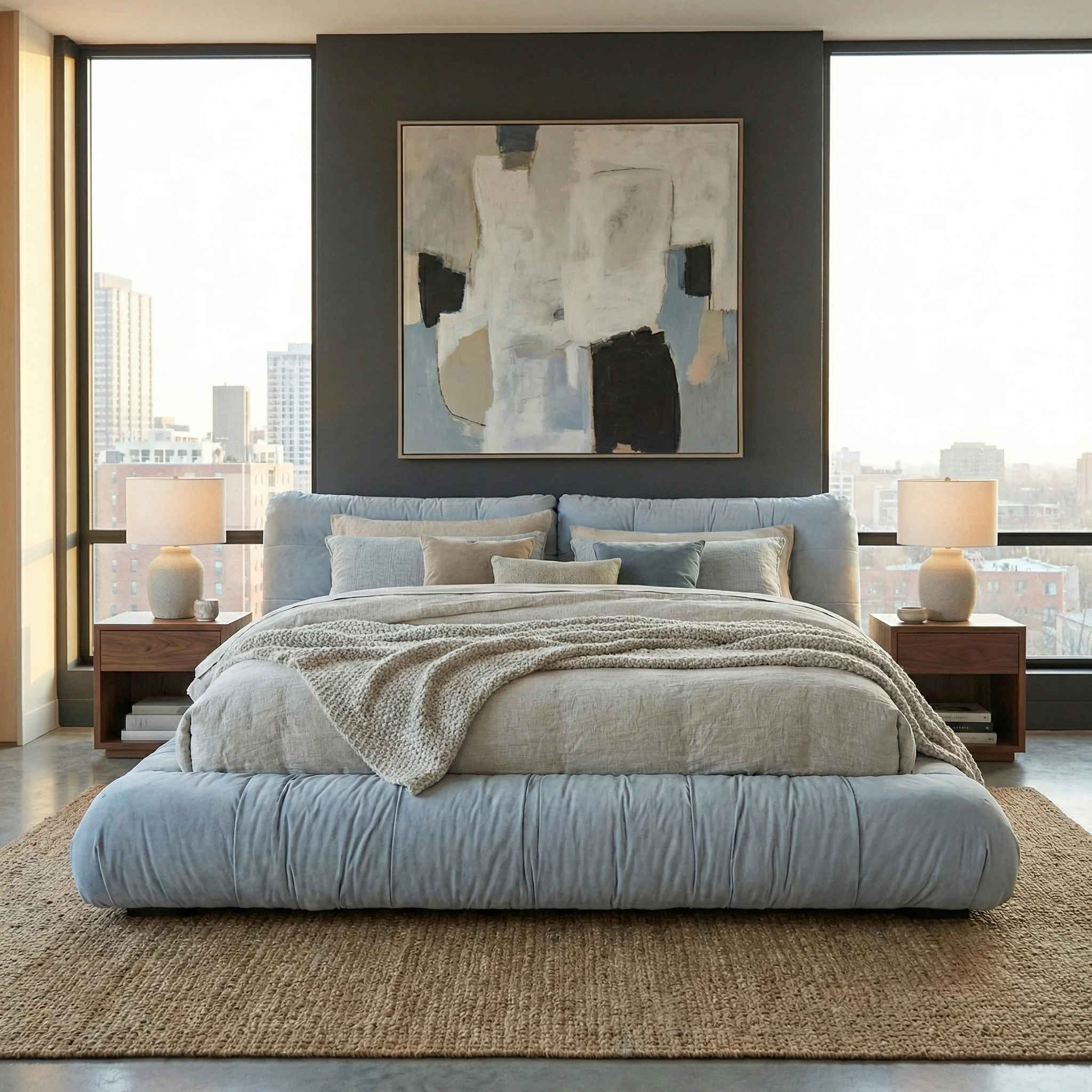 Italian-style Cloud Bed (Queen/King) - Image 6
