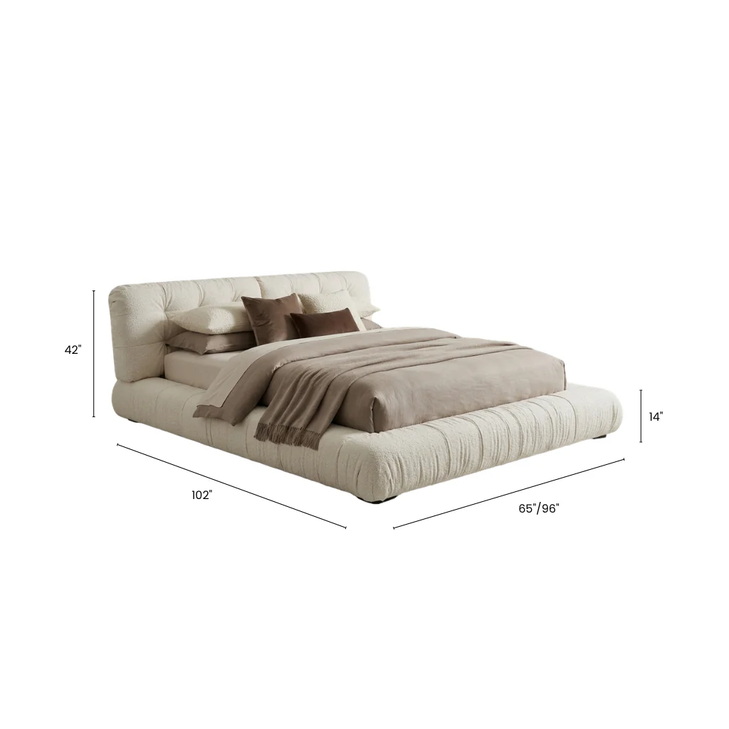 Italian-style Cloud Bed (Queen/King) - Image 7