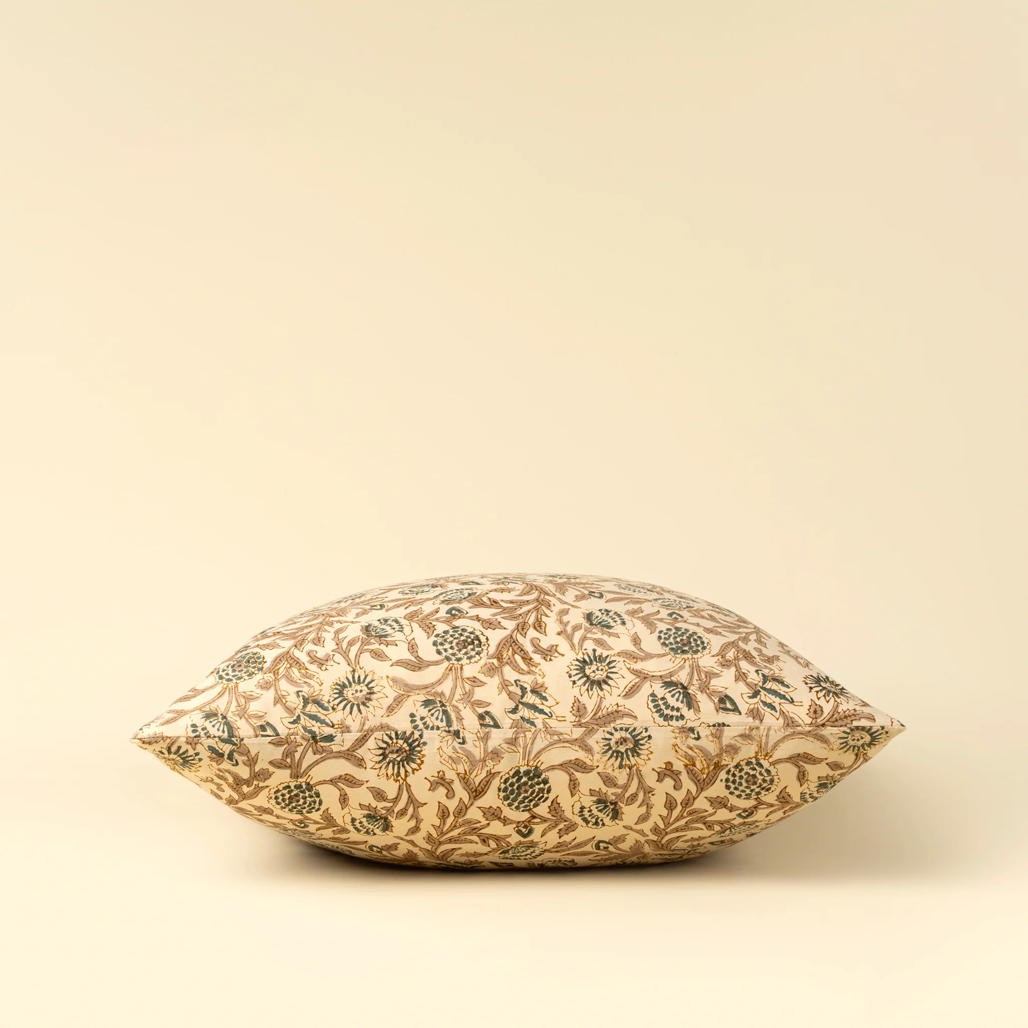 Juniper Block Print Pillow 20"x20" - Image 2