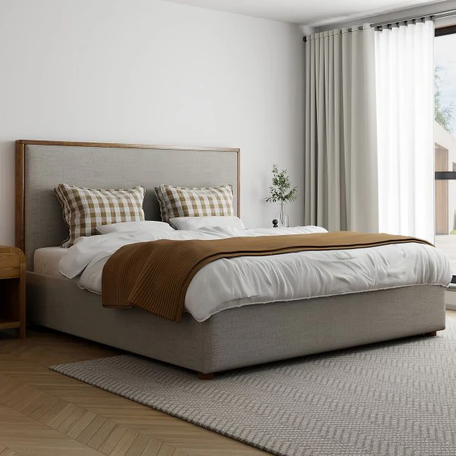 Lena Storage Bed with Drawer(Queen/King) - Image 4