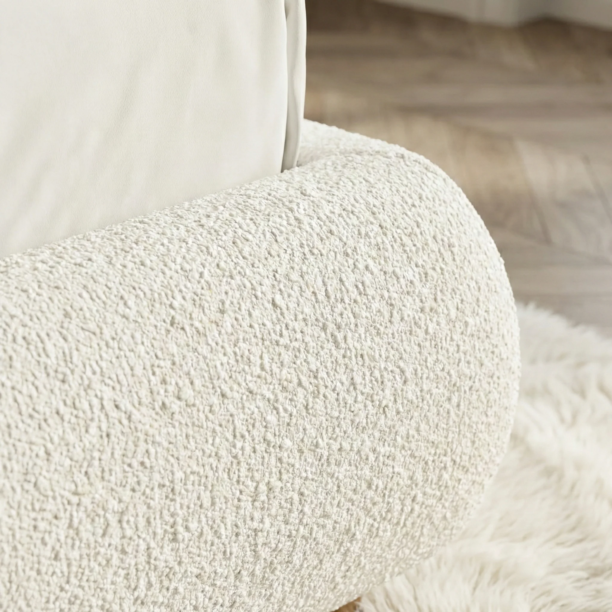 Luma Bouclé Bed (King) - Image 3