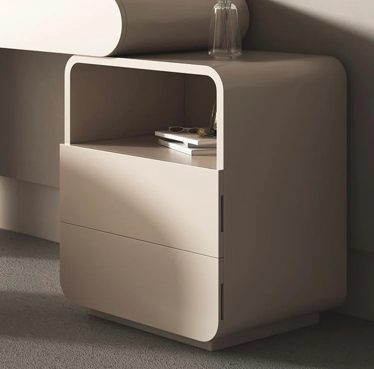 Luxury Vanity Set with Cabinet, Adjustable Brightness Mirror and Stool - Image 5
