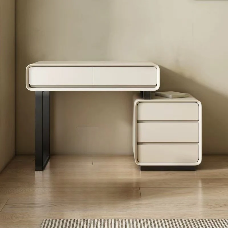 Elegant Modern Vanity Desk (Desk & Drawer Only) - Image 3
