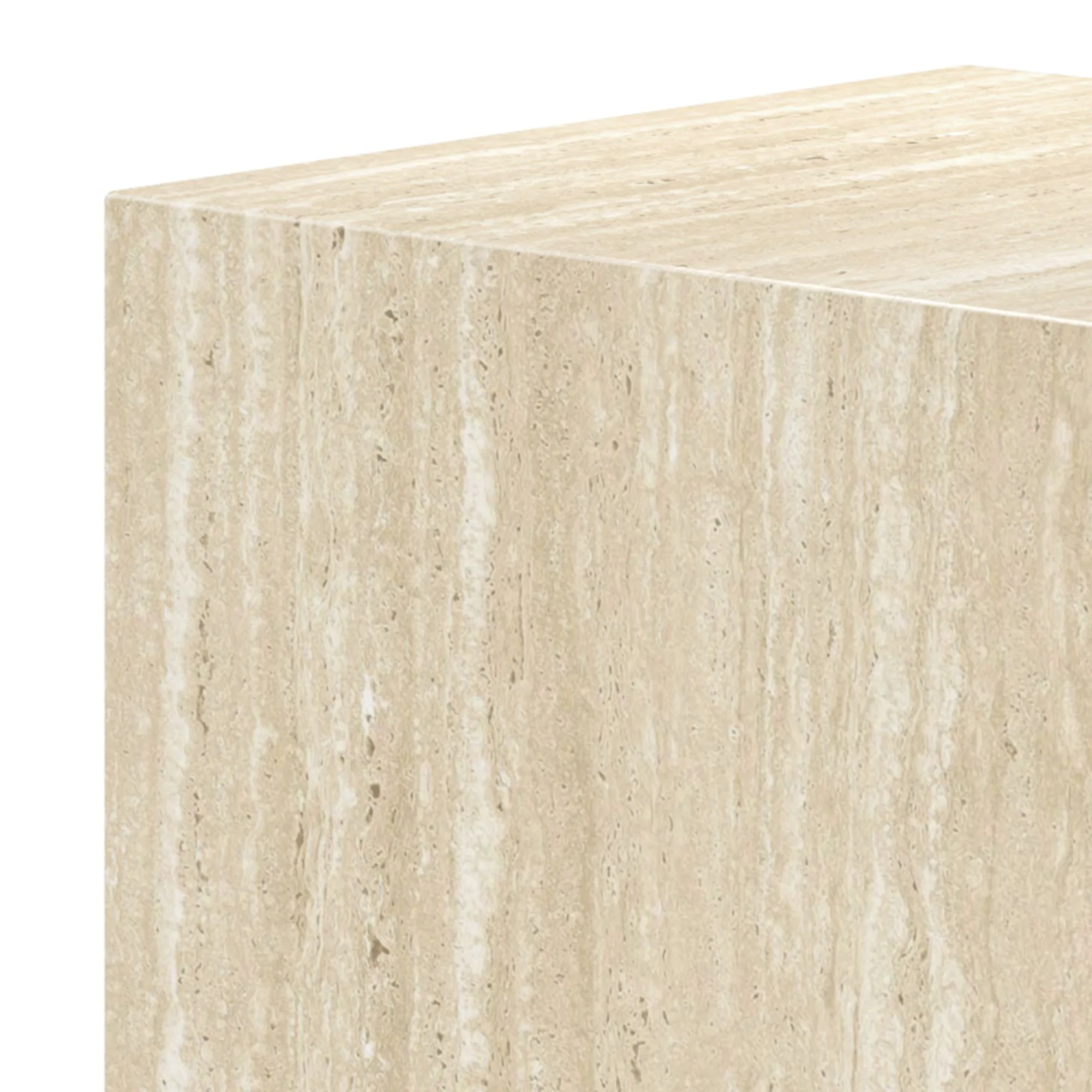 Mono Travertine Coffee Table - Image 3