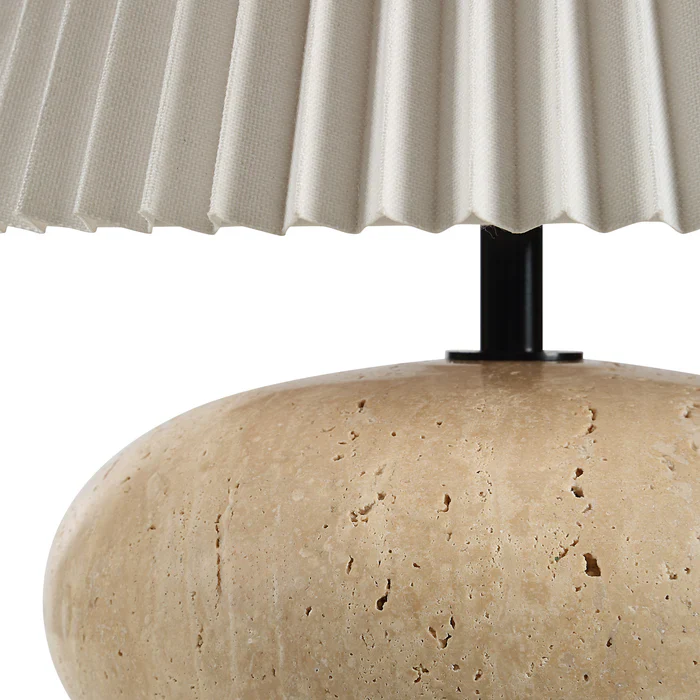 Ora Travertine Table Lamp - Image 4