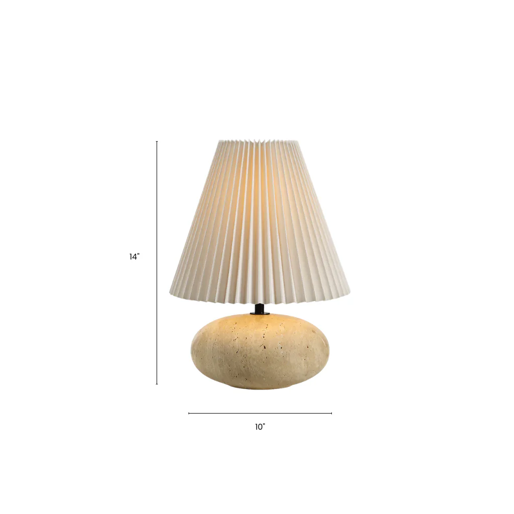 Ora Travertine Table Lamp - Image 5