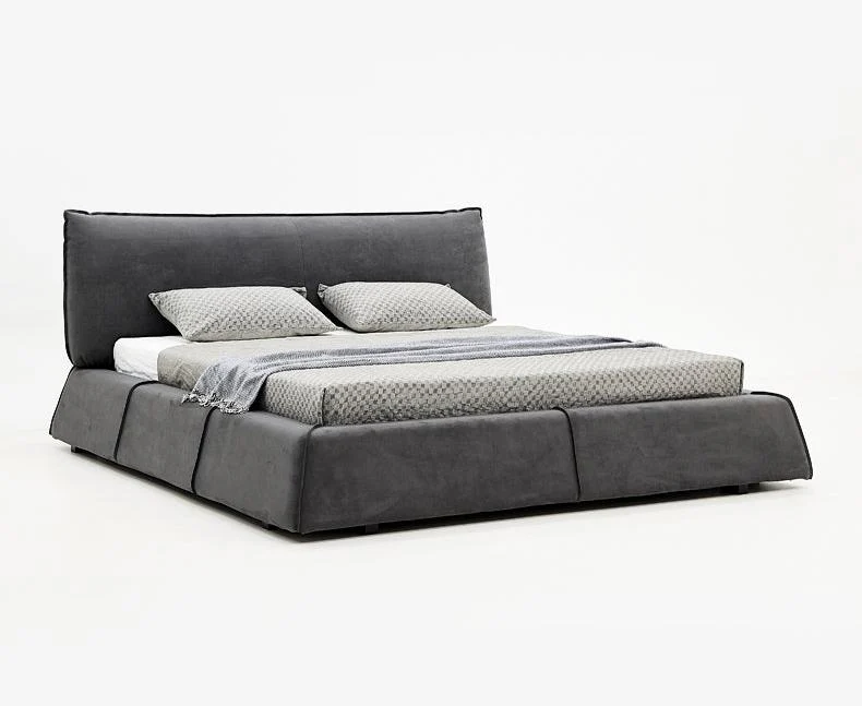 Paris Elegance Cream Platform Bed (Queen/King) - Image 4