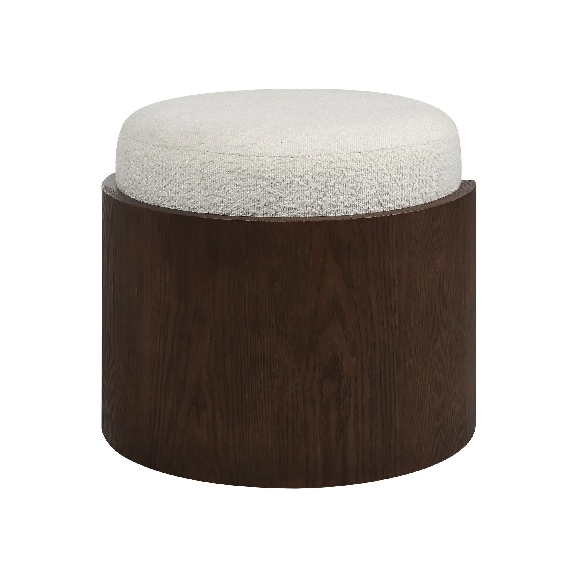 Rondo Bouclé Vanity Stool - Image 3