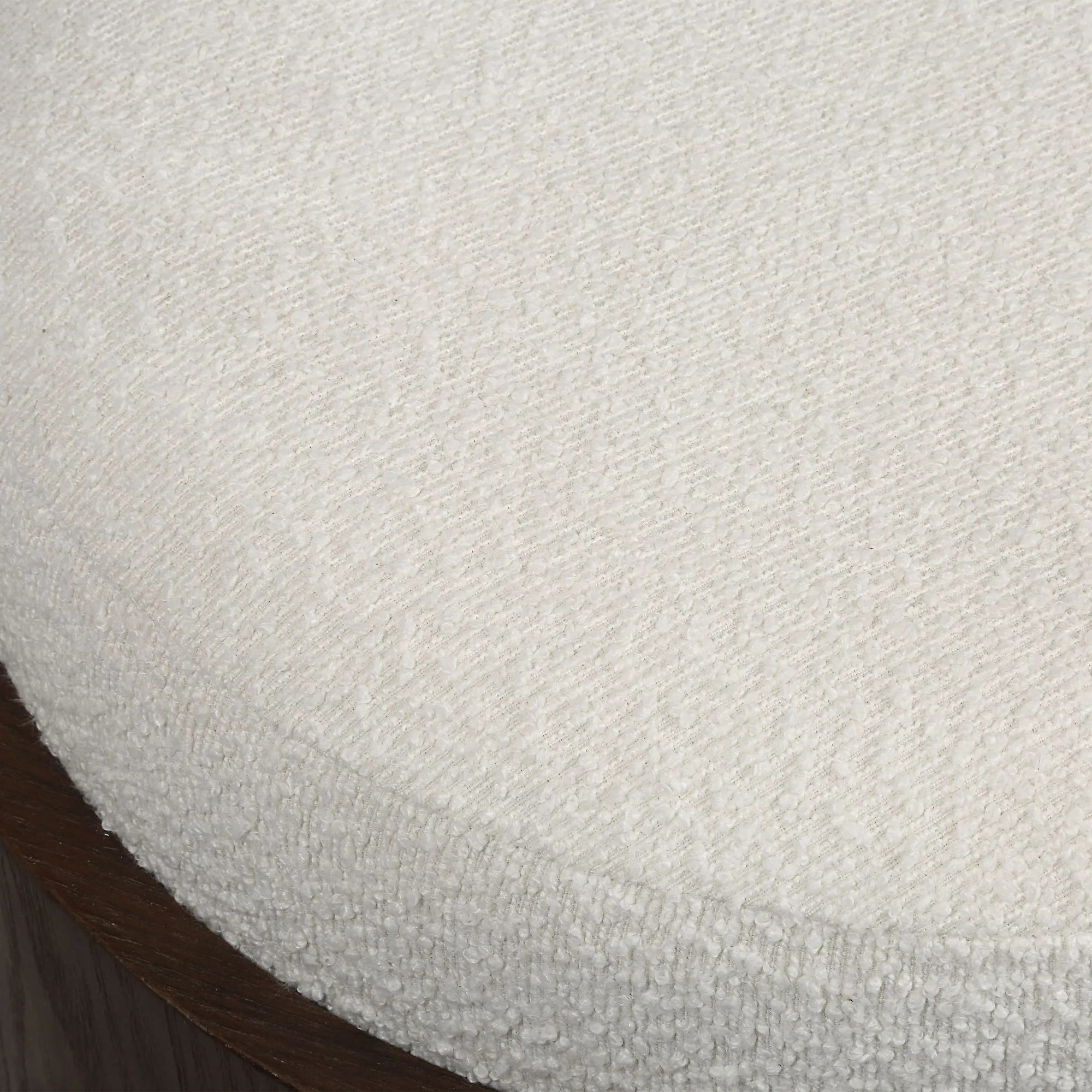 Rondo Bouclé Vanity Stool - Image 5