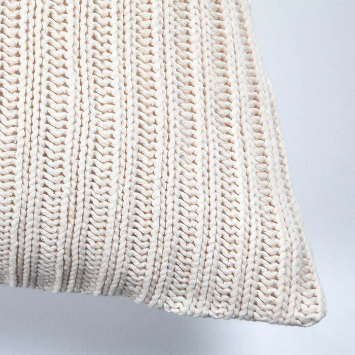 Sadie Knit Pillow 24"x24" - Image 3