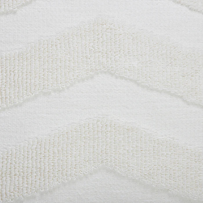 Seraphina Knitted Chevron Pillow 20"x20" - Image 5