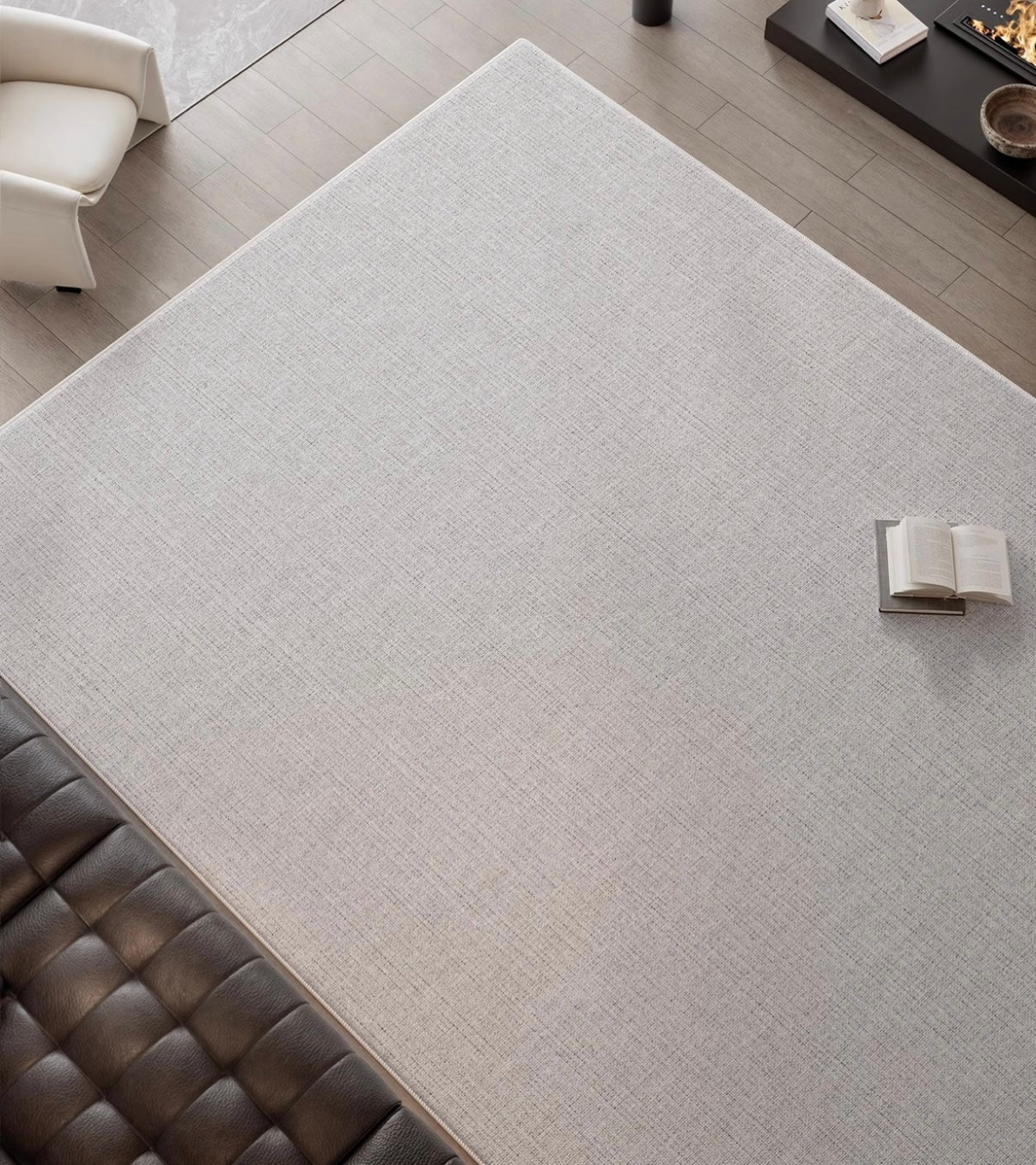 Slate Gray Area Rug - Image 3