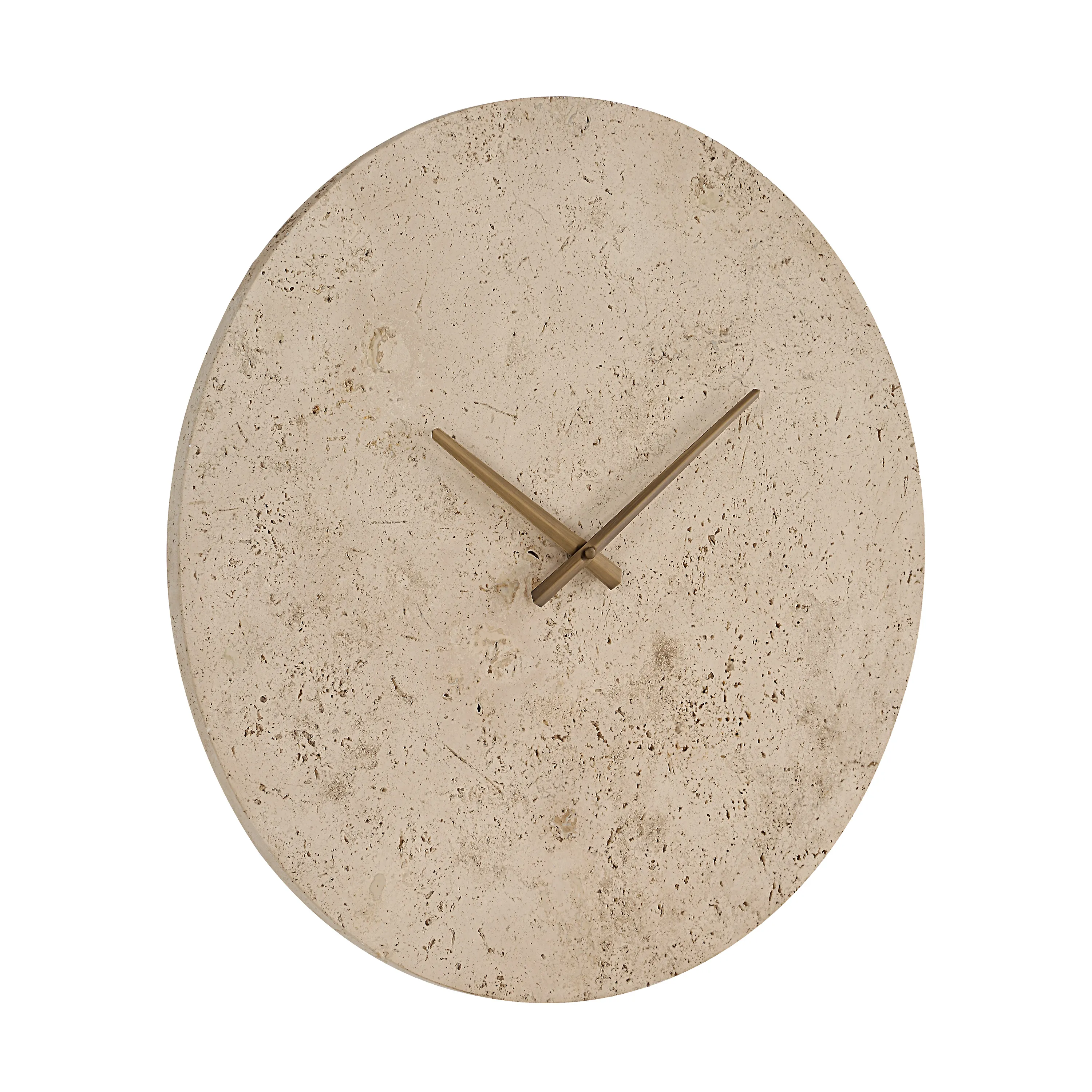 Solea Travertine Wall Clock - Image 3