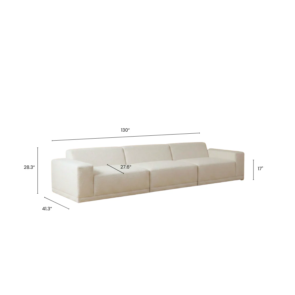 Solis Linen Modular Sofa - Image 12
