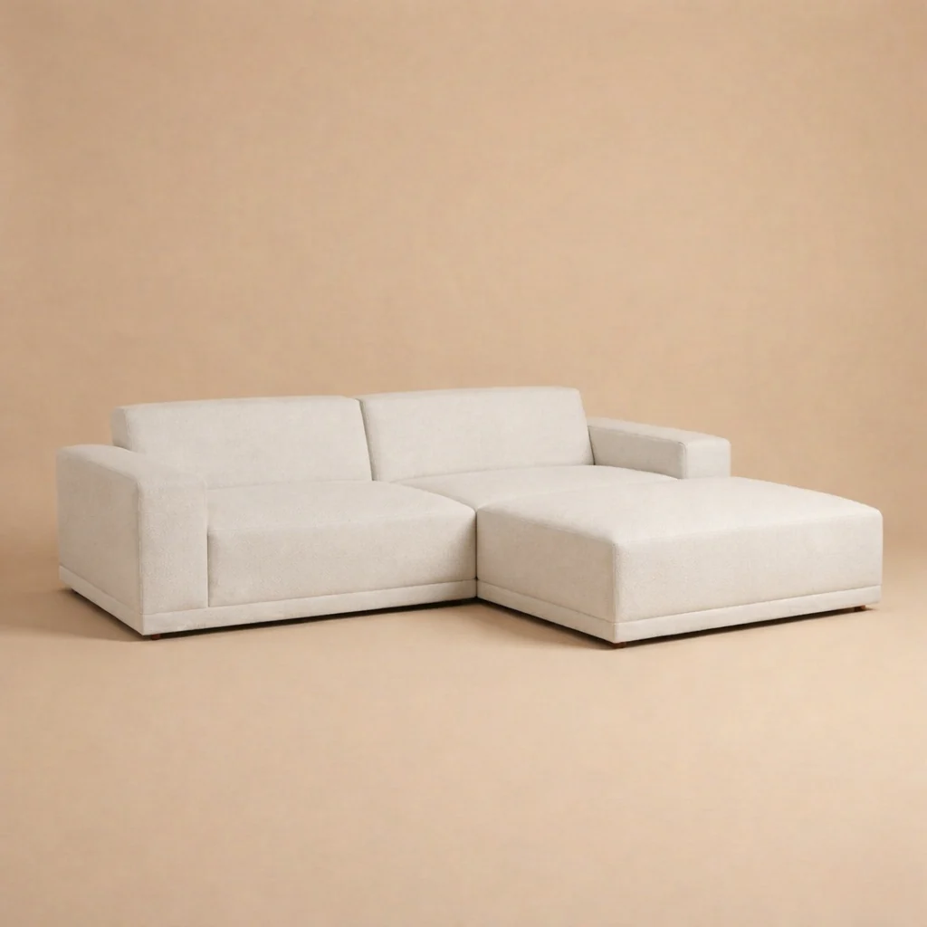 Solis Linen Modular Sofa - Image 6