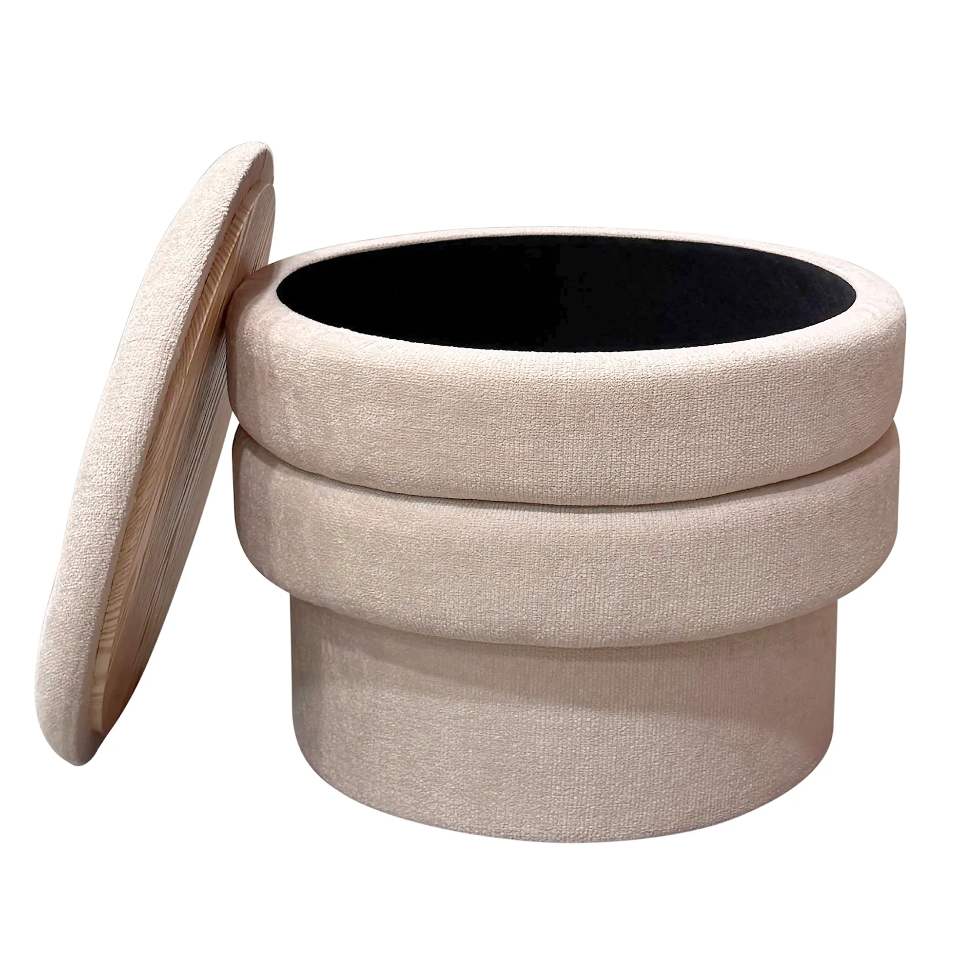 The Cleo 2-in-1 Storage & Tray Ottoman - Image 4