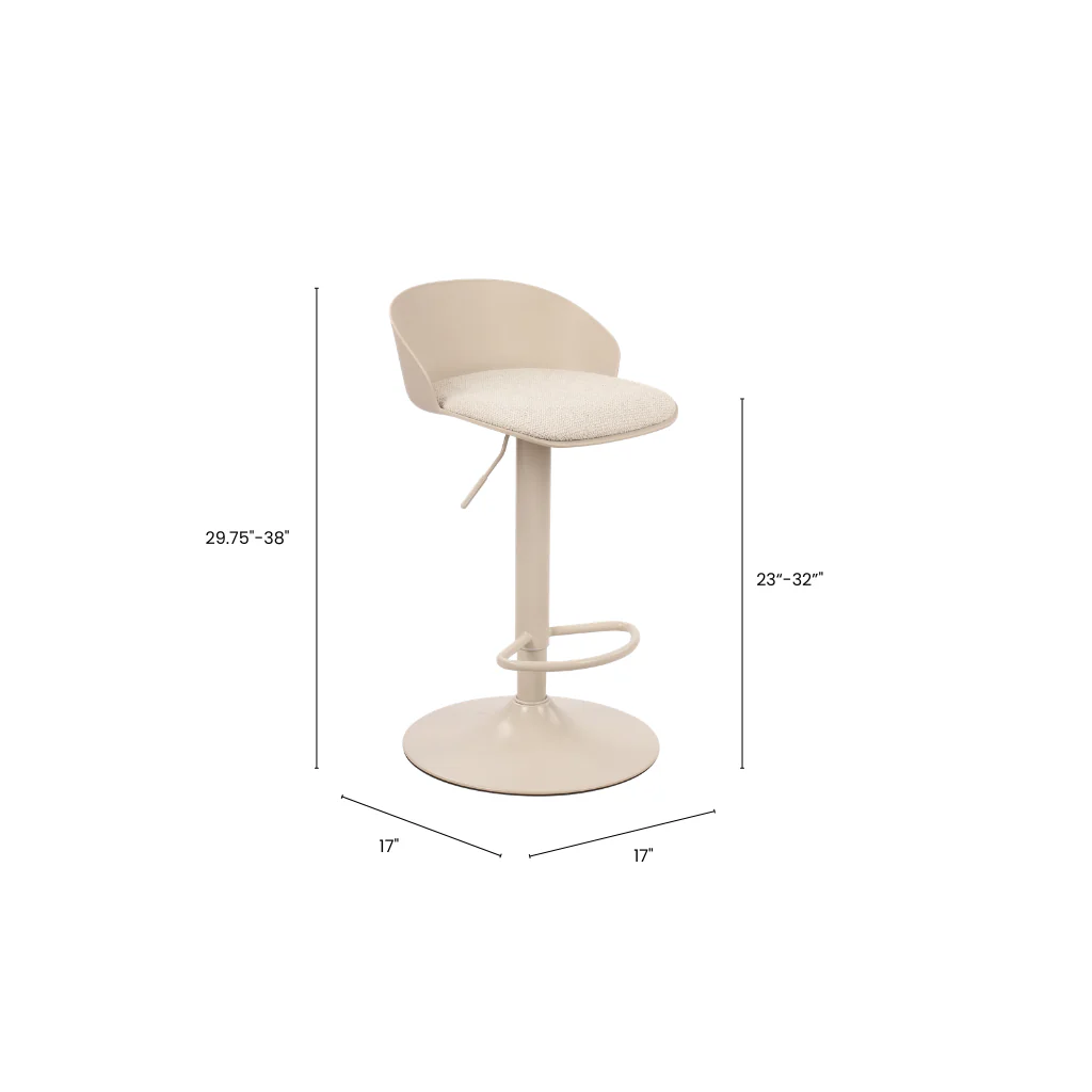 Orla Adjustable Swivel Stool (Set of 2) - Image 13