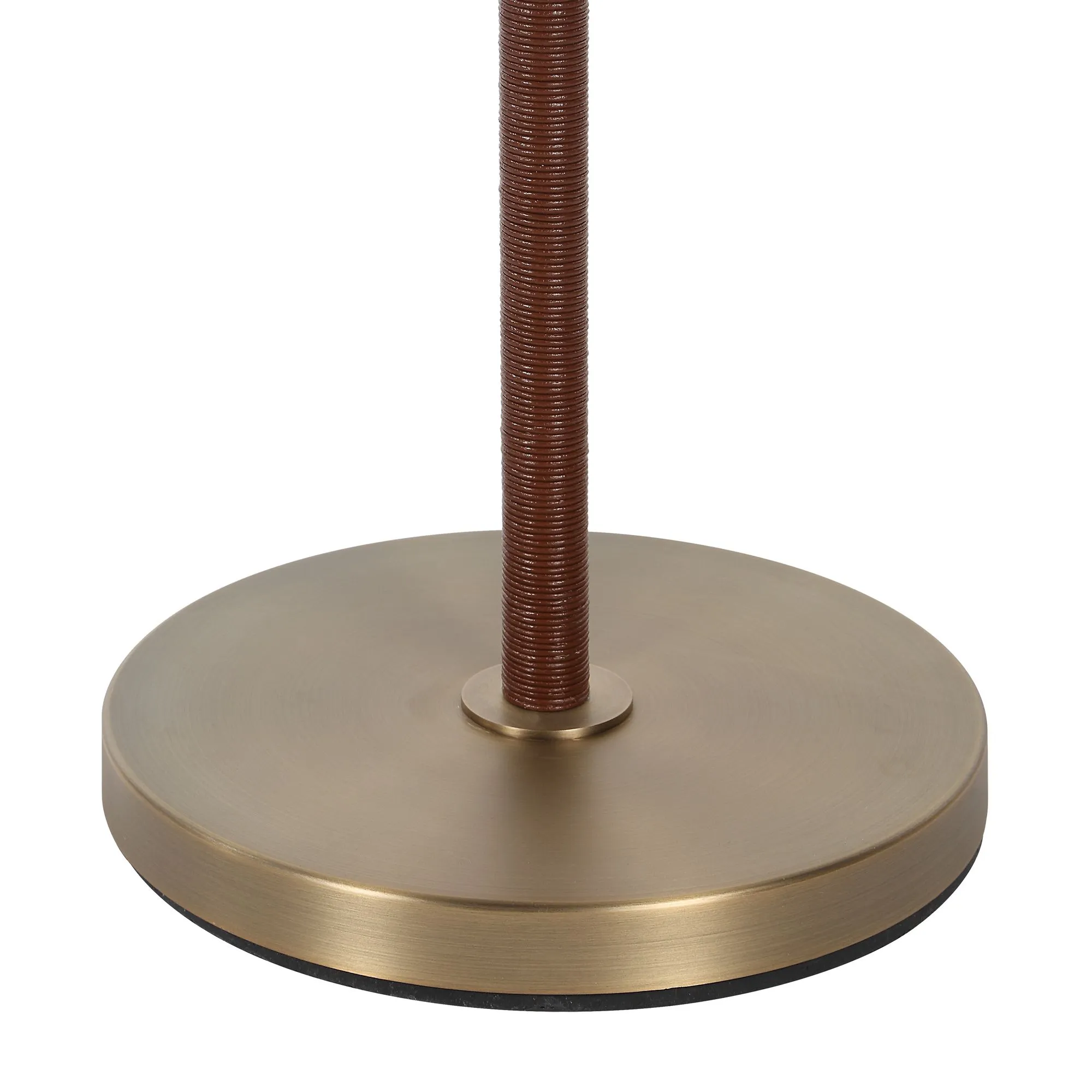 Valen Leather Wrapped Floor Lamp - Image 4