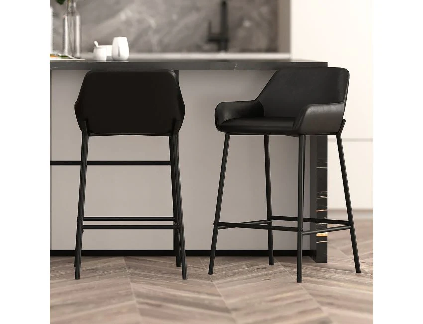 Verona Curve Back Counter Stool (Set of 2) - Image 7